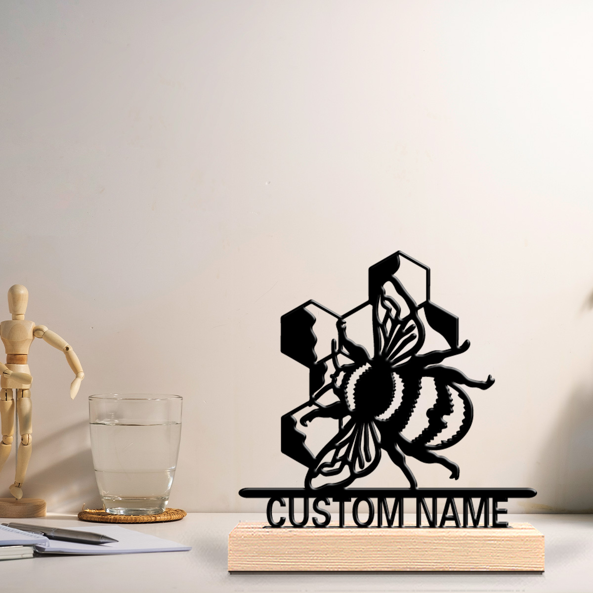 1 pieza de escultura de metal  - Art Craft Simple reseña y precio