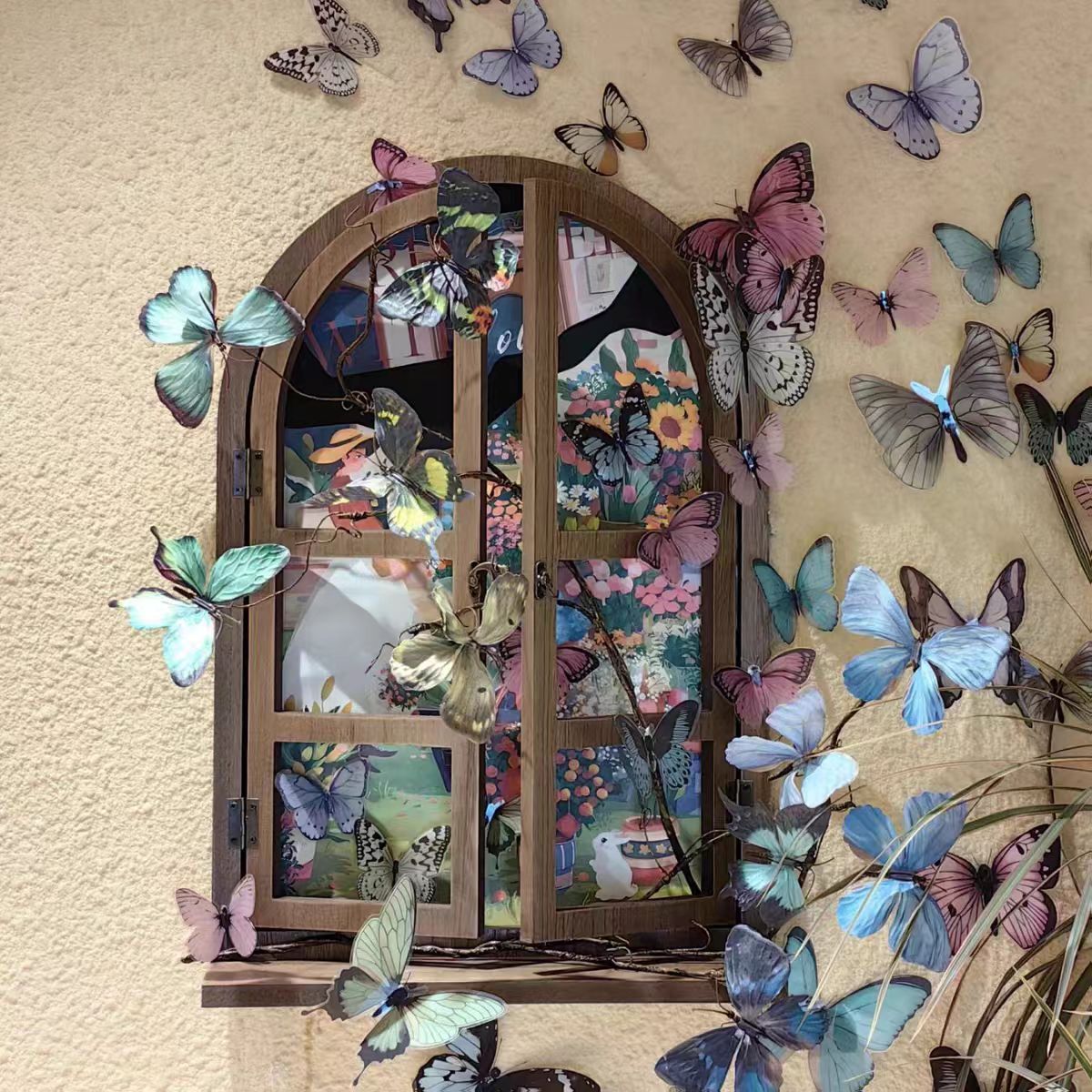 12 Uds. Pegatinas de pared de  - Art Craft Room reseña y precio