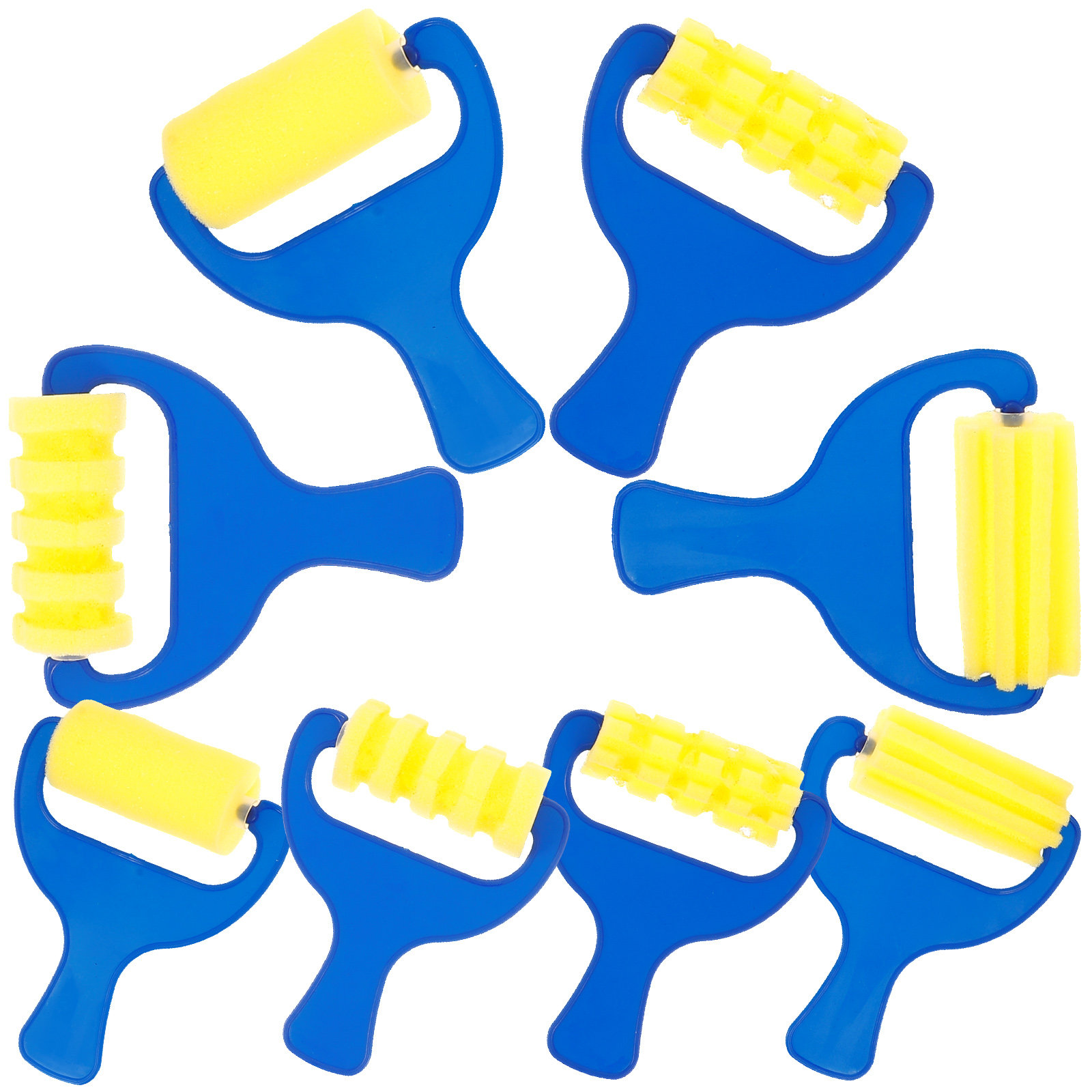 Juego de 8 Rodillos de Esponja - Art Craft For Preschoolers reseña y precio