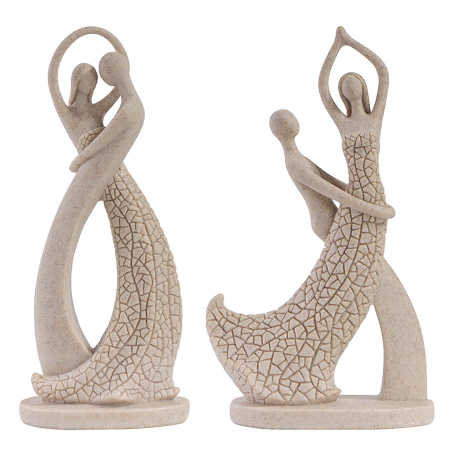 Estatua de pareja abrazada, es - Art And Craft Valentine reseña y precio
