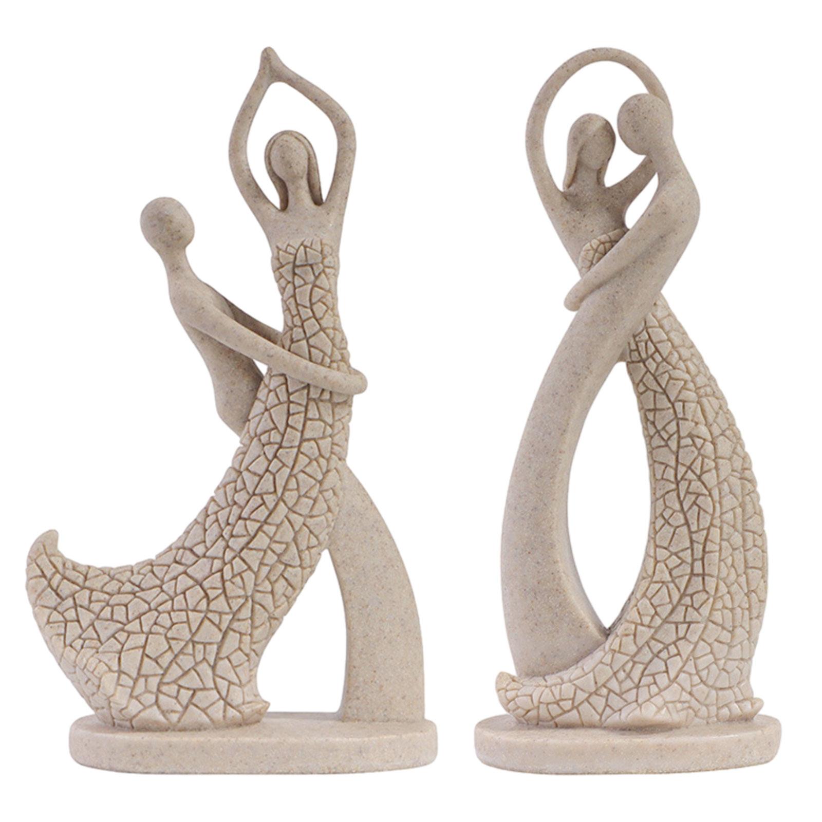 Estatua de pareja abrazada, es - Art And Craft Valentine reseña y precio