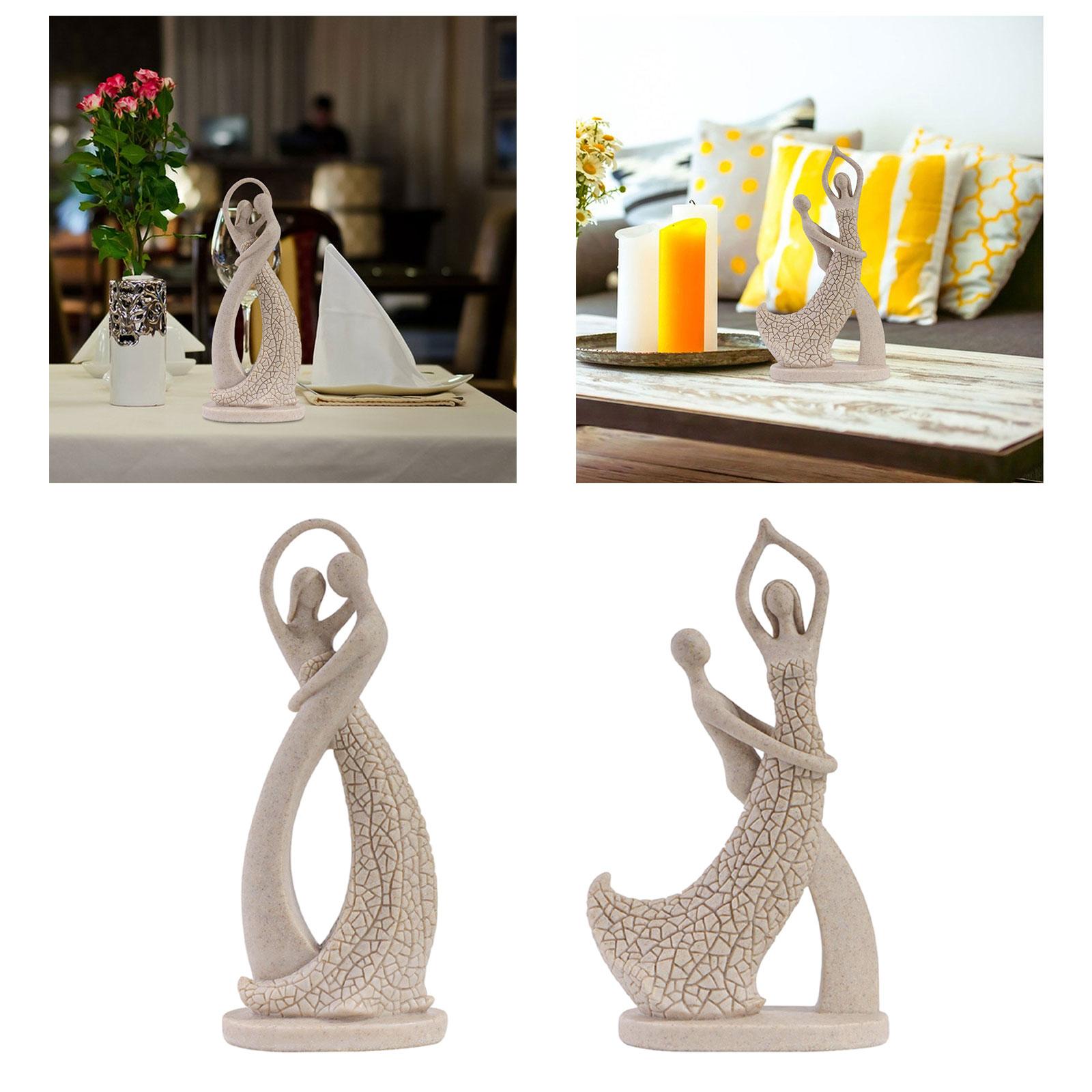 Estatua de pareja abrazada, es - Art And Craft Valentine reseña y precio