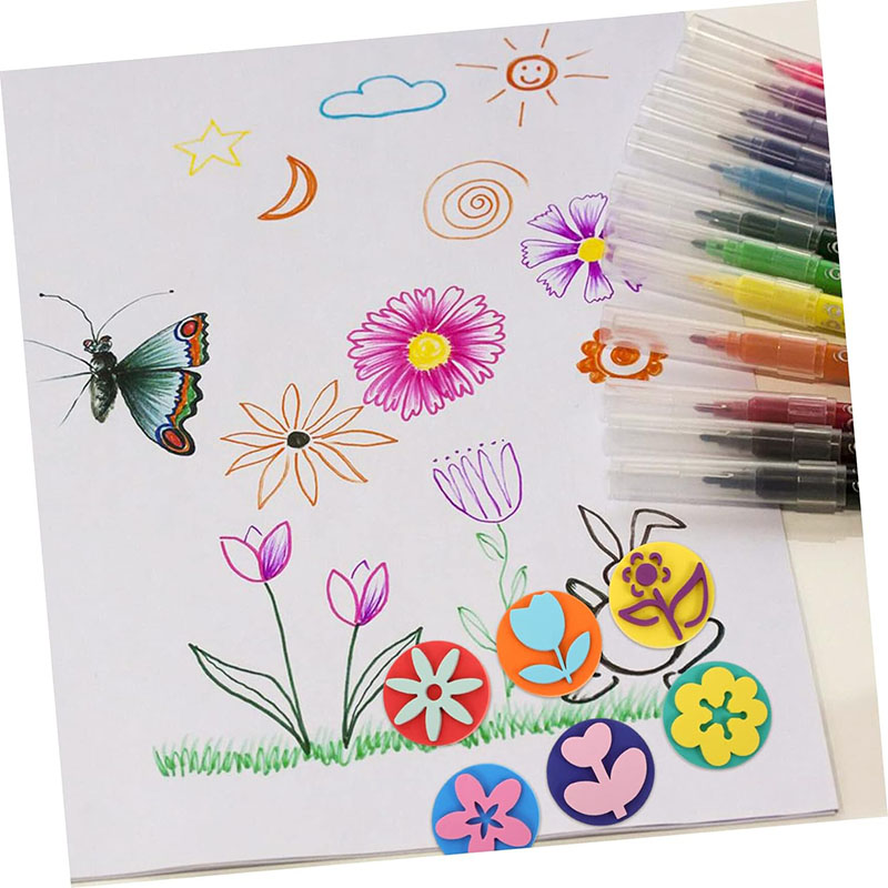 6 unids/bolsa sellos de espuma - Art Craft 4 Years Old reseña y precio