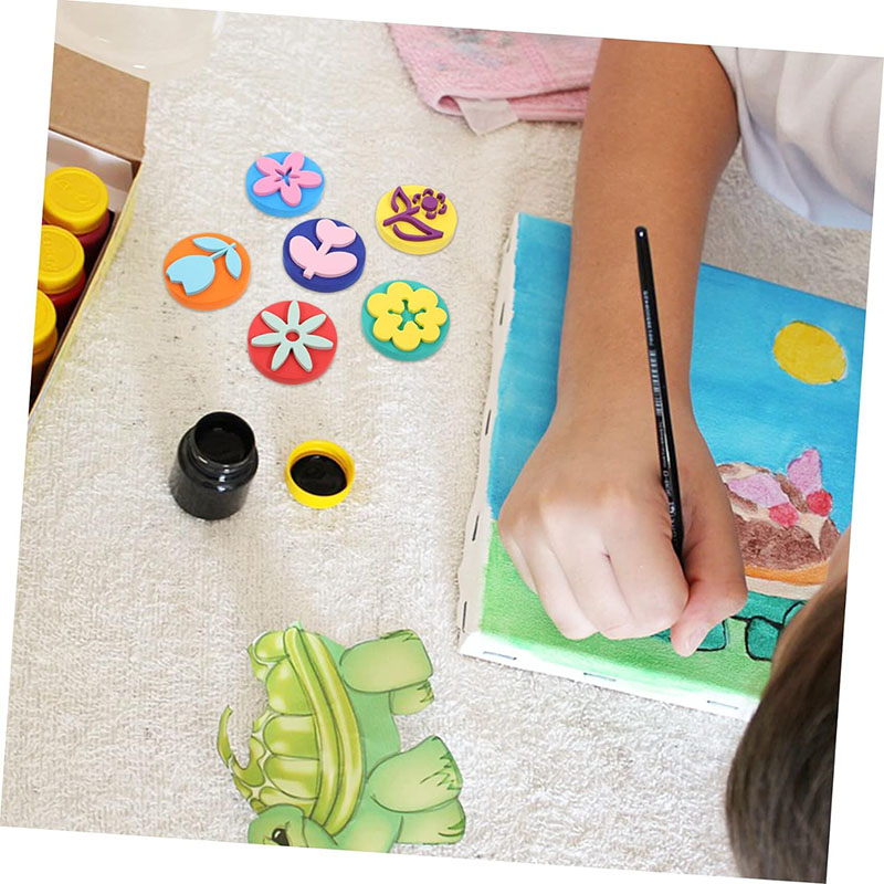 6 unids/bolsa sellos de espuma - Art Craft 4 Years Old reseña y precio