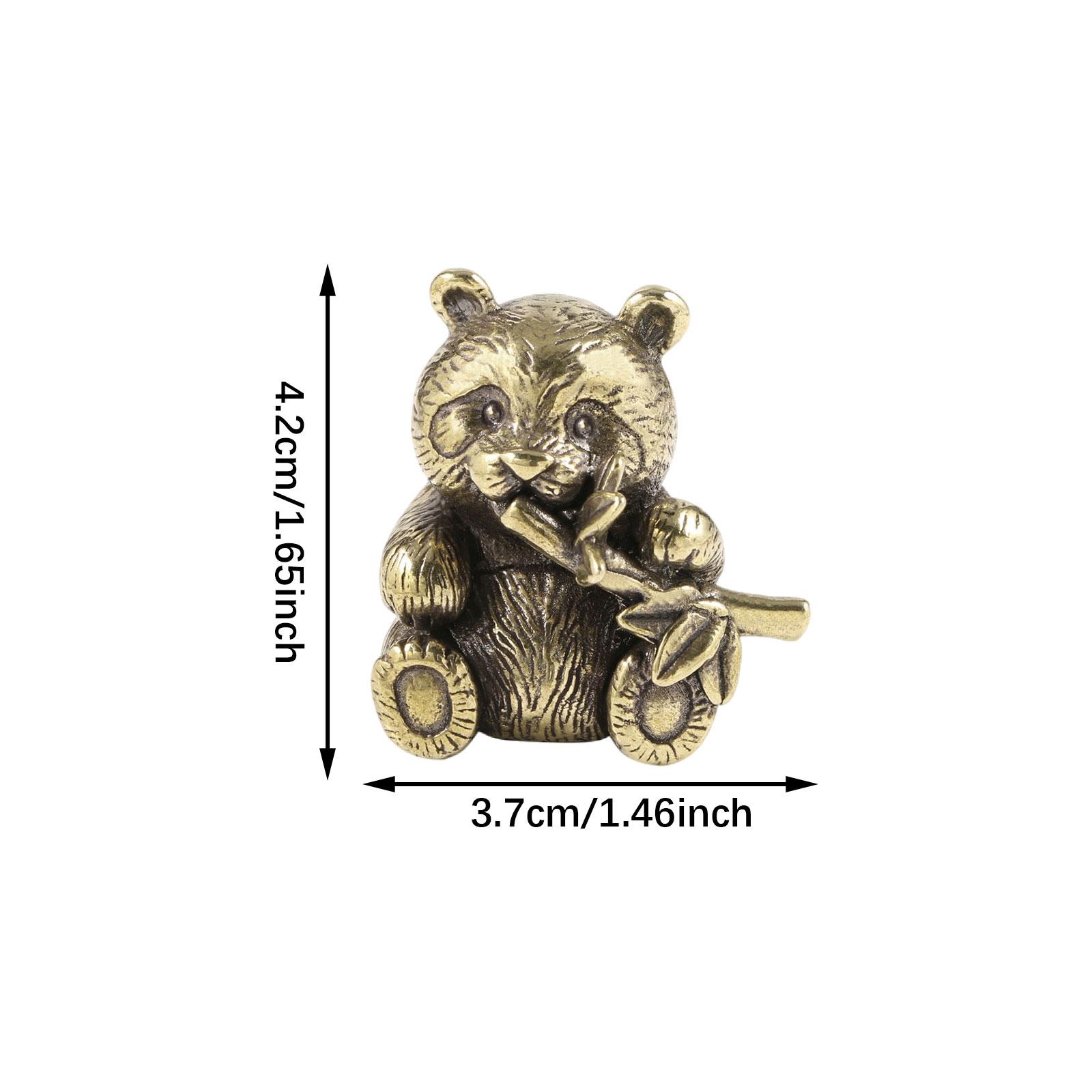 Adorno de Panda de Latón, Esta - Art Craft Hotel reseña y precio