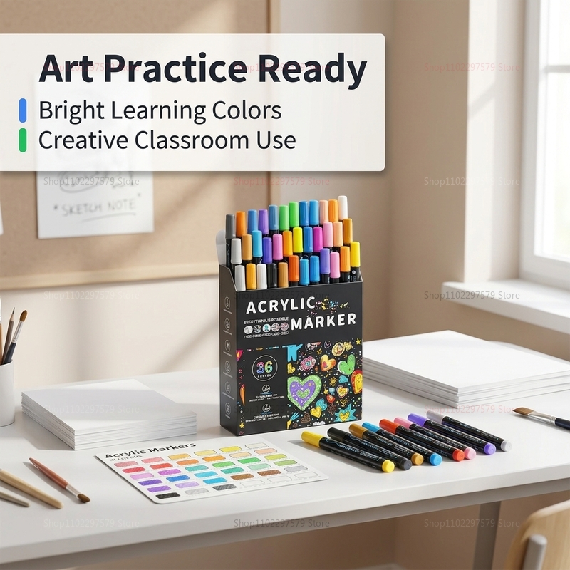 Juego de marcadores de pintura - Art Craft Stationery reseña y precio