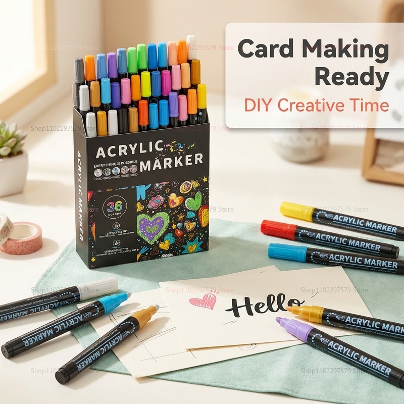 Juego de marcadores de pintura - Art Craft Stationery reseña y precio
