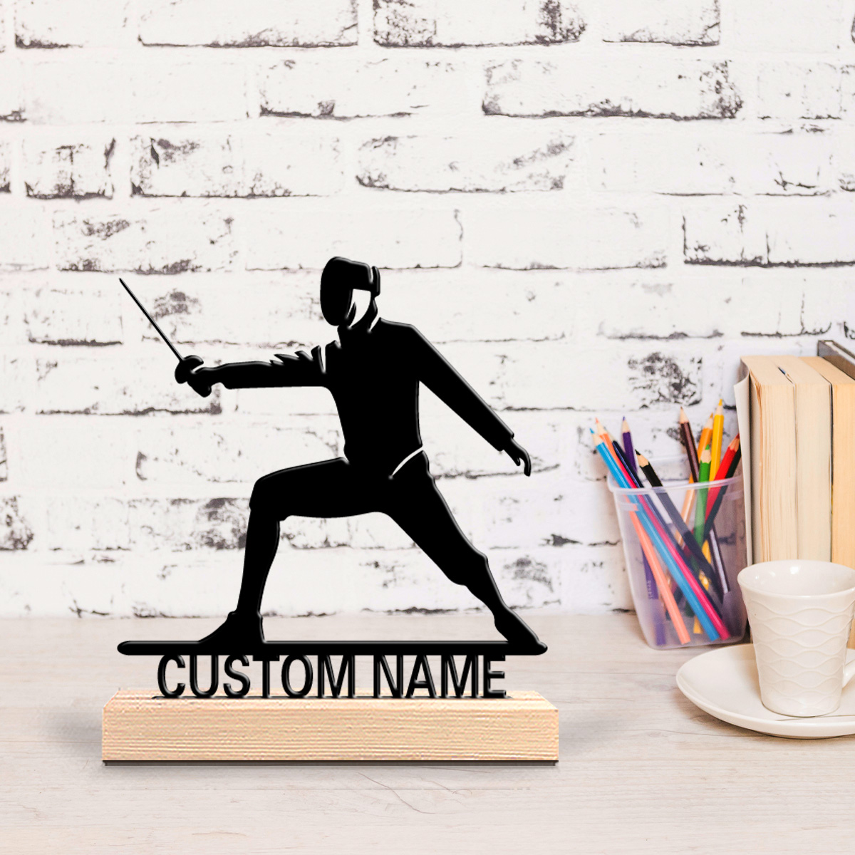 Escultura de metal con nombre  - Art Craft Simple reseña y precio