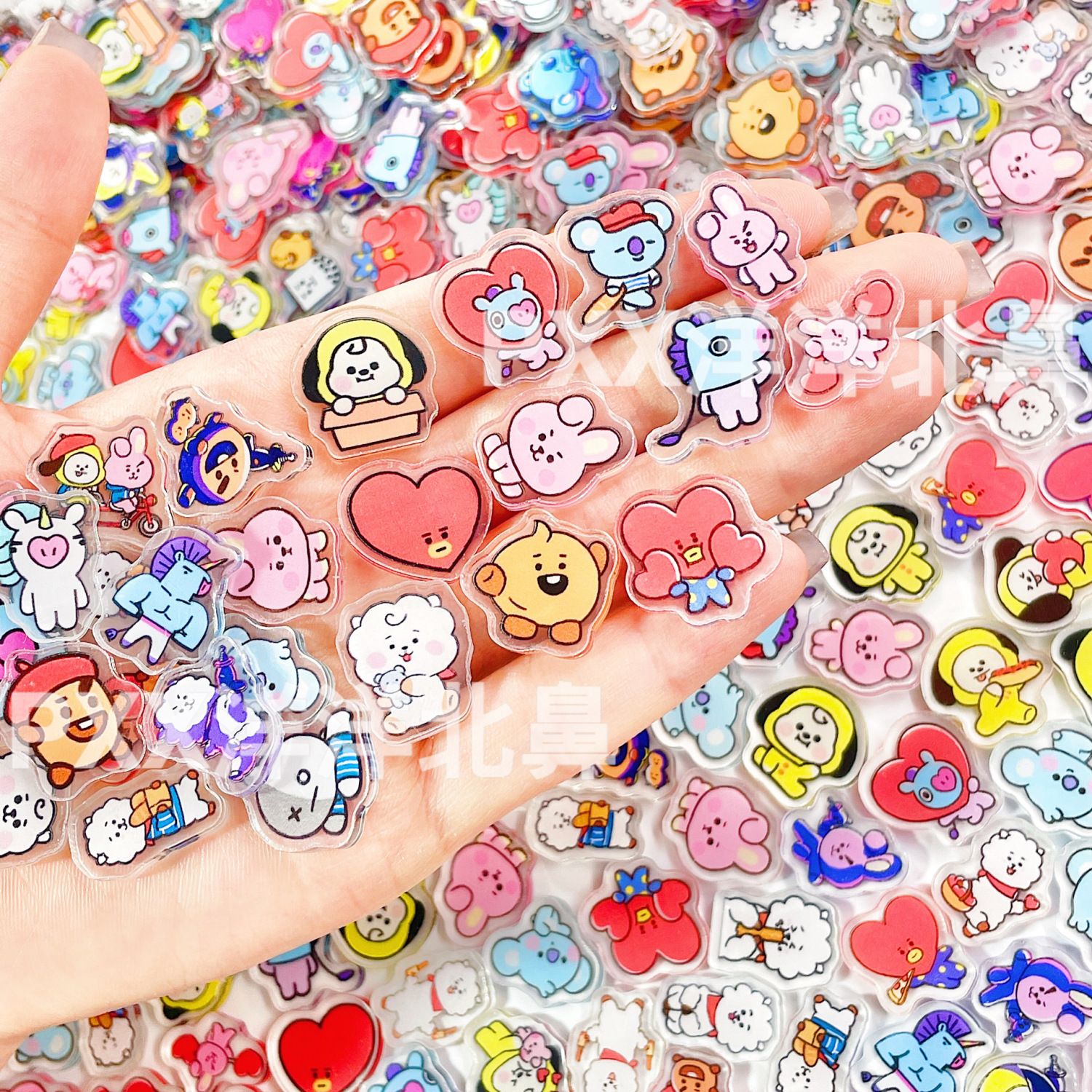 100 piezas de acrílico BT21 BT - Art Craft Materials reseña y precio