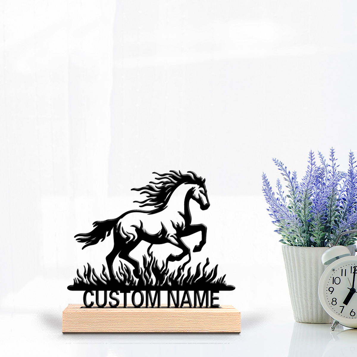 1 pieza de estatua de caballo  - Art Craft Simple reseña y precio
