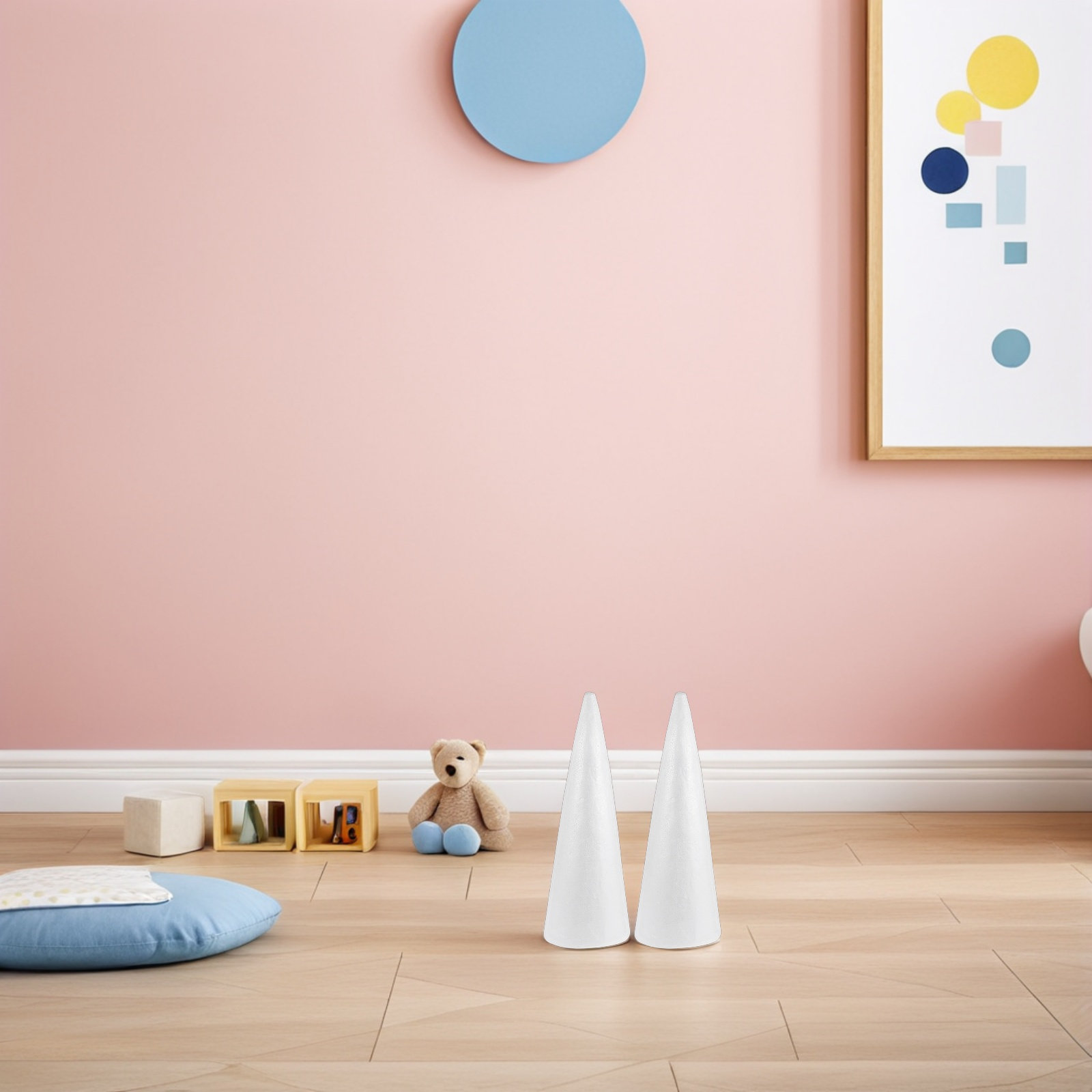 2 Conos de Espuma Navideños pa - Art Craft For Preschoolers reseña y precio