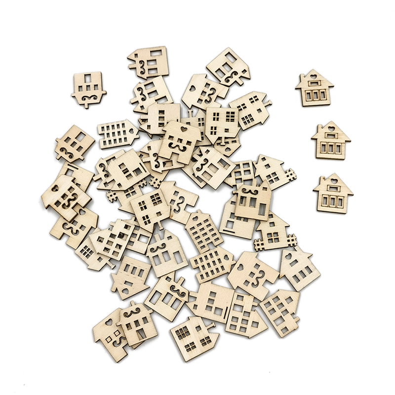 50 Uds. De rodajas de madera s - Art Craft For Preschoolers reseña y precio