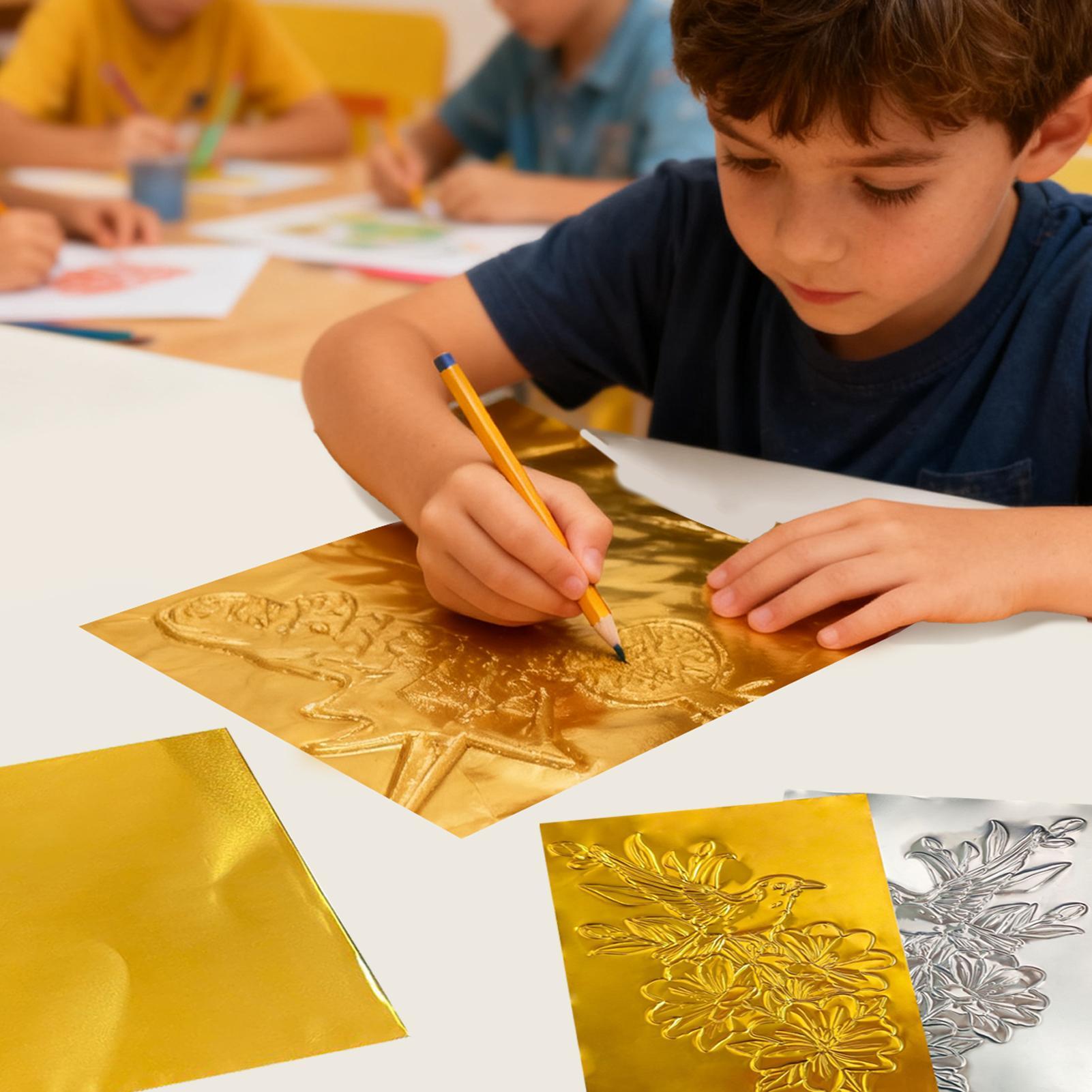 Papel de aluminio para manuali - Art Craft Paper reseña y precio