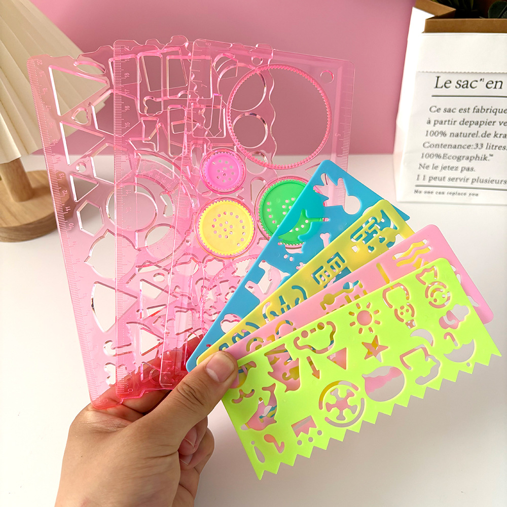 Juego de plantillas de dibujo  - Art Craft 4 Years Old reseña y precio